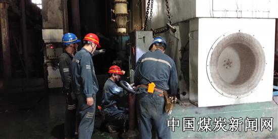 兗礦集團濟三煤礦選煤中心 加強設(shè)備檢修促安全